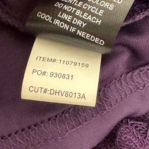 Torrid Deep Purple High Neck Lace Skater Dress Cocktail Dress Size 16 11079159 - Picture 9 of 11
